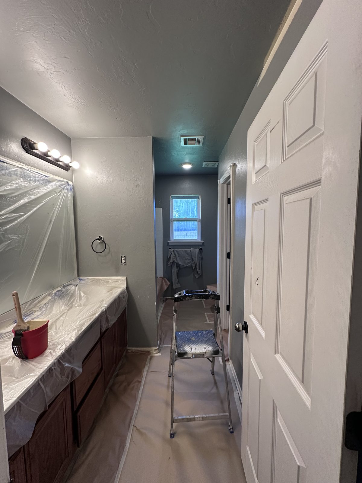 Bathroom repaint and refresh, before the work